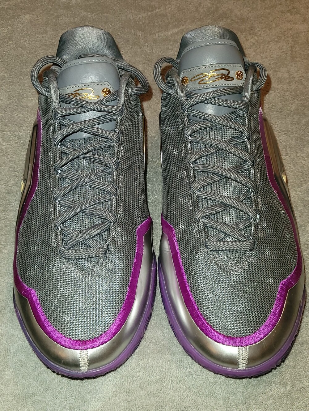 Lebron 23 'Bubble Boy' Men's Athletic Shoes in Gray and Purple